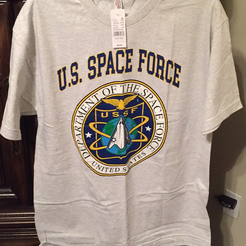 U.S. Space force Mens Large short sleeve tee